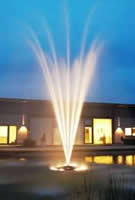 Grand Vulkan Fountain Nozzle - illuminated