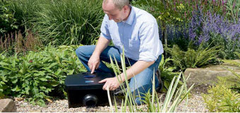 Filtomatic CWS can be almost totally buried below ground