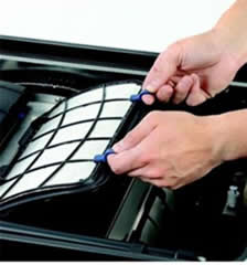Removing the filter sieves from the Proficlear Drum Filter