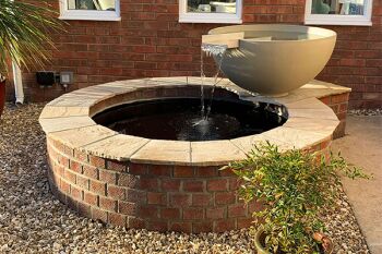 Scupper 1219 Water Bowl Feature