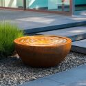 Coated Steel Hemisphere Water Table