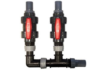 1.5" 2 Way Valved Manifold