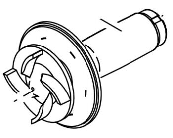 Spare rotor AquaMax Eco Classic 2500 E
