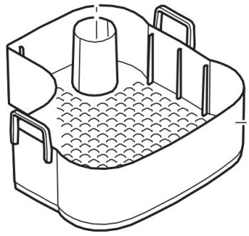 Biomaster Filter Foam Tray