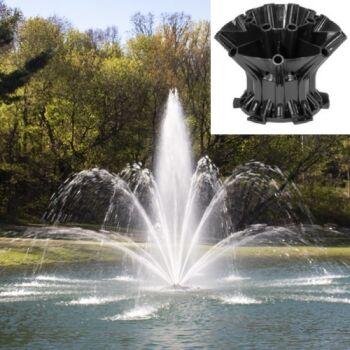 Mahogany Fountain Nozzle 1HP - 3HP