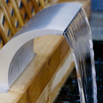 400mm Curved Cascade Water Blade