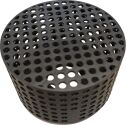 1 1/2" BSPF Black Tin Can Strainer